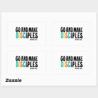 Sticker DGD "Go and Make Disciples"