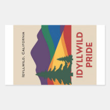 Sticker Idyllwild Pride