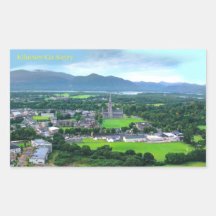 Rectangulaire Sticker Irlande