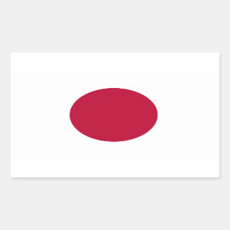 Rectangulaire Sticker japonais