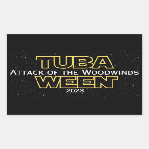 Rectangulaire Sticker NSU Tubaween 2023