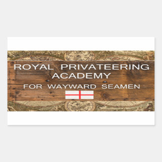 Rectangulaire Sticker OFMD de la Royal Privateering Academy