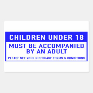 Rectangulaire Sticker pour fenêtre mineure en partage de Ridesha