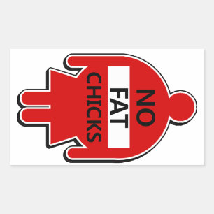Rectangulaire Sticker pour les chicots gras