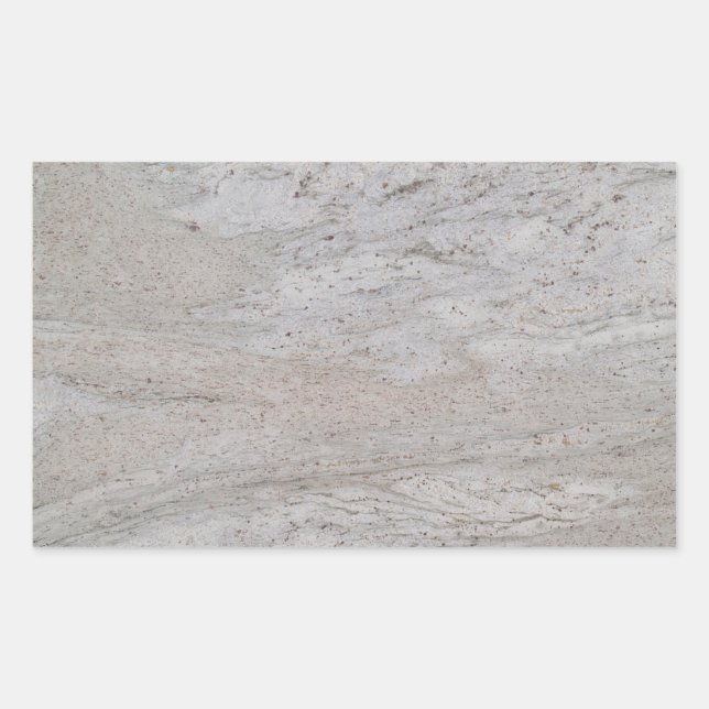 Rectangulaire Sticker Rectangle Marbre blanc (Devant)