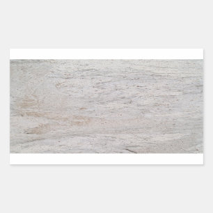 Rectangulaire Sticker Rectangle Marbre blanc