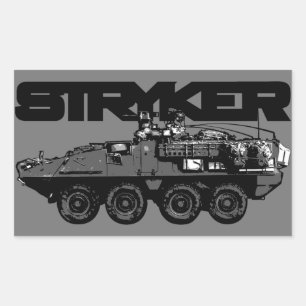 Rectangulaire Sticker Stryker