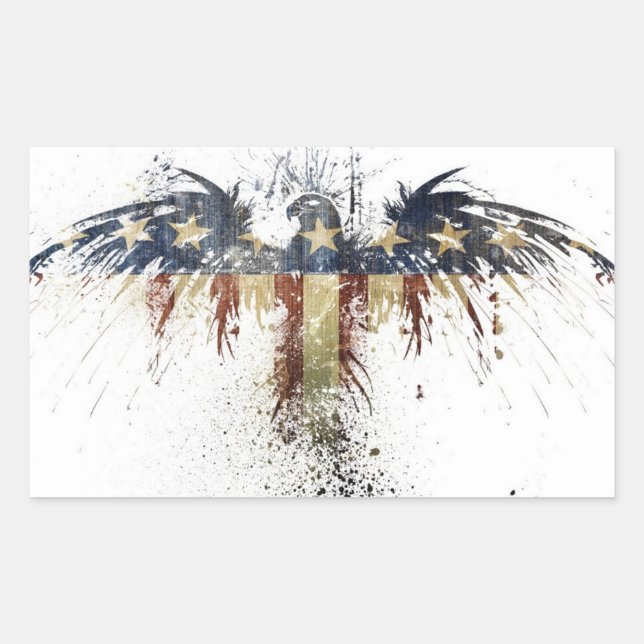 Rectangulaire UrbanCanvas Leviathan Series - Sticker Rectangle (Devant)