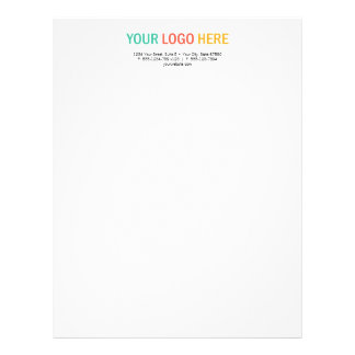 customize letterhead