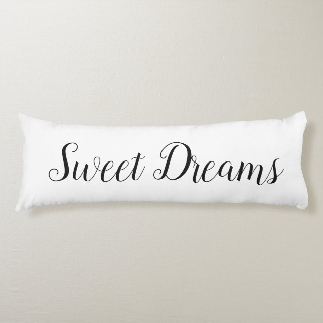 Rectangular cushion with Sweet Dreams (Front)