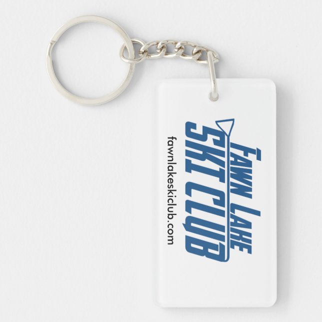 Rectangular Keychain (Front)