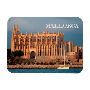 rectangular magnet cathedral of Palma de Mallorca