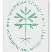 Rectangular Vinyl Green Seal Decal