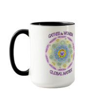 Recueillez la tasse de mandala de femmes