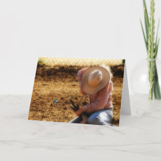 Recueilli blanc à l'intérieur de carte de voeux