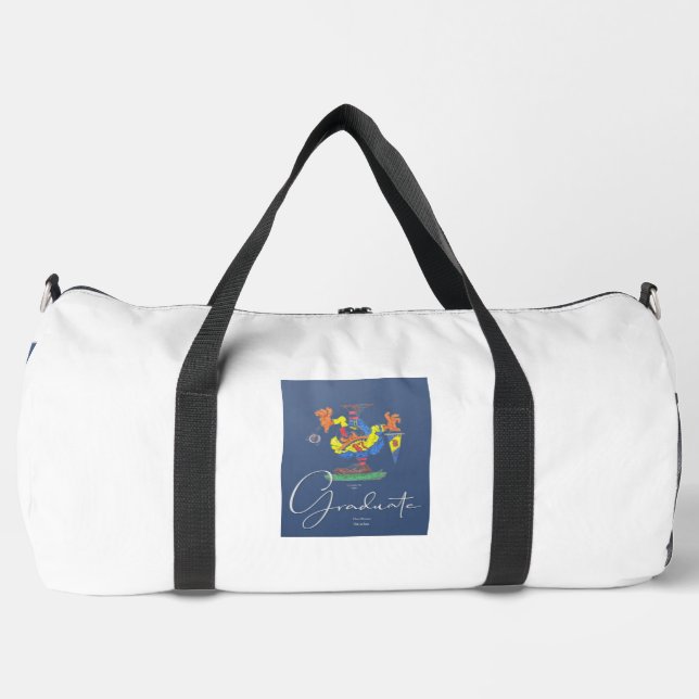 Recuerdo de la Promo 87 DB LPZ Duffle Bag (Front)