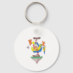 Recuerdo de la promo 87 DB LPZ Keychain