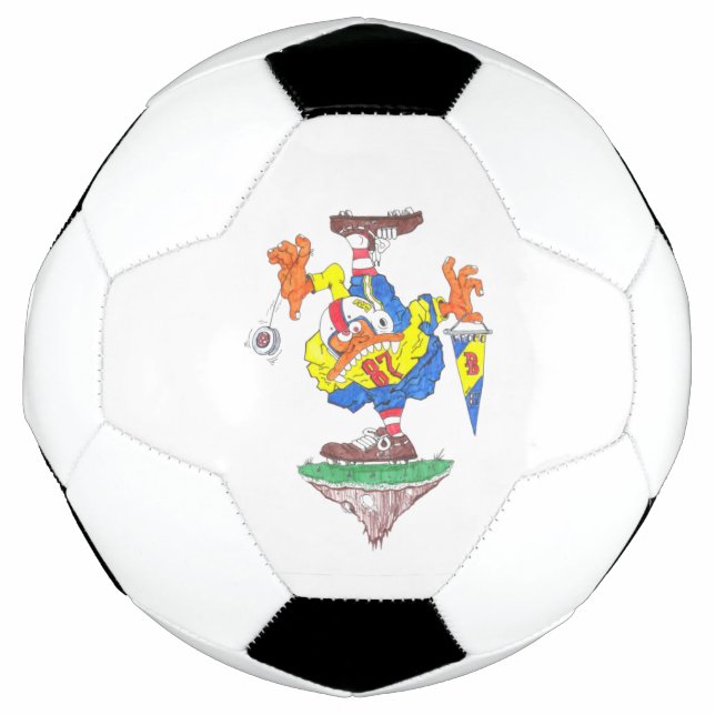 Recuerdo de la promo 87 DB LPZ Soccer Ball (Front)