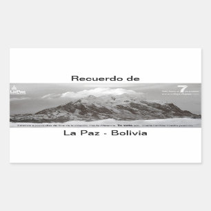 recuerdo de Las Paz Sticker