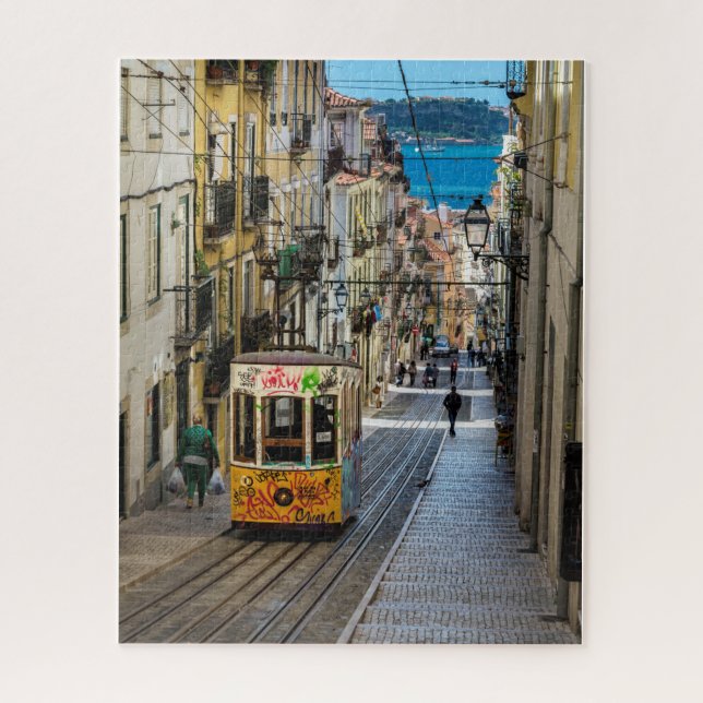 Recuerdo de Lisboa Jigsaw Puzzle (Vertical)