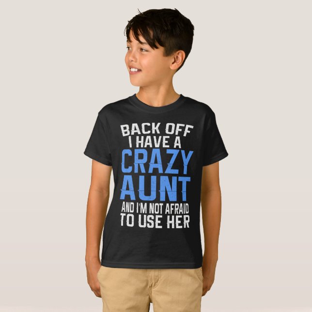 Recule J'ai un T-shirt à la tante folle (Devant entier)