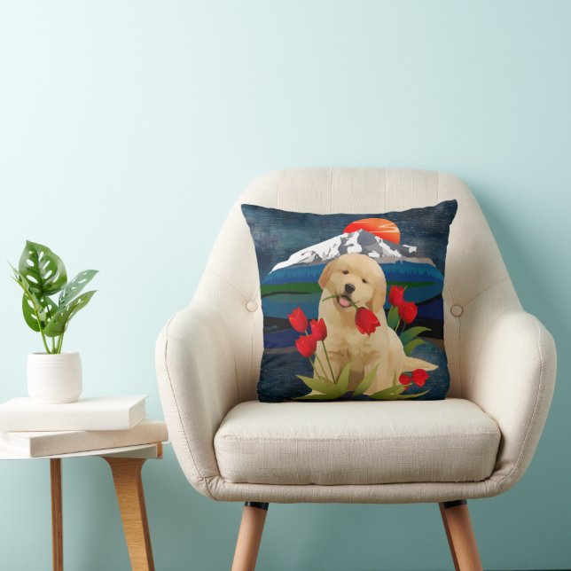 RÉCUPÉRATION D'OR Coussin PUPPY (Chaise)