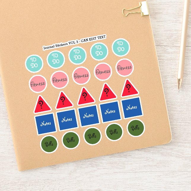 Recurring Event Journal Planner Diary CUSTOM TEXT3 (Notebook)