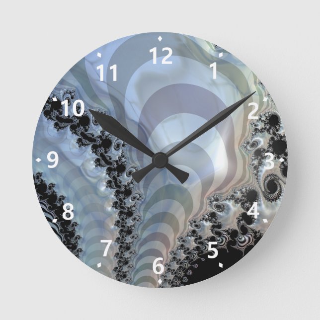 Recursive Realms Round Clock (Front)