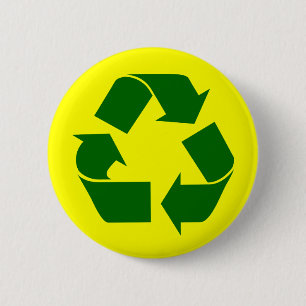 recycle 2 inch round button