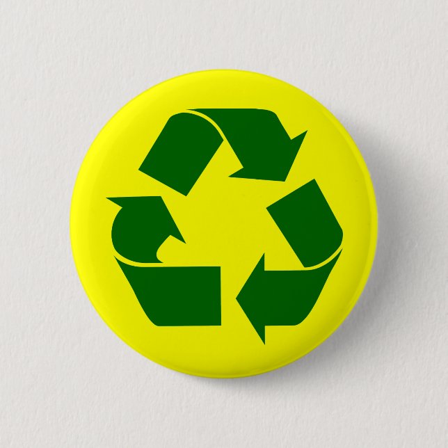 recycle 2 inch round button (Front)