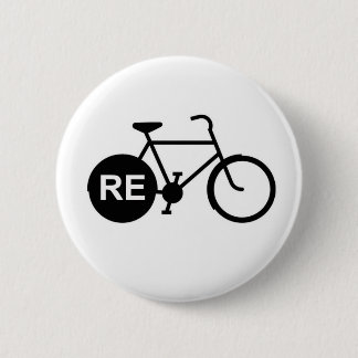 REcycle 2 Inch Round Button
