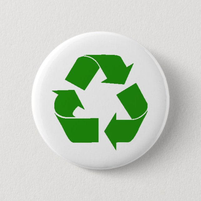 recycle 2 inch round button (Front)