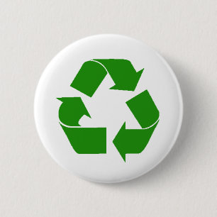 recycle 2 inch round button