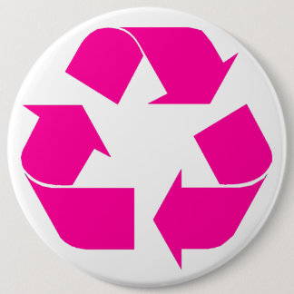 recycle 6 inch round button
