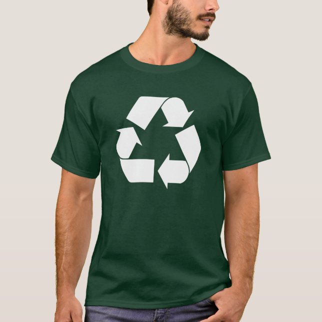 Recycle Basic Dark Shirt (Front)