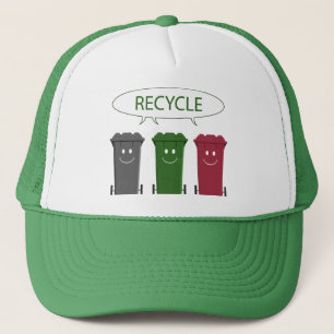 Recycle Bins Trucker Hat