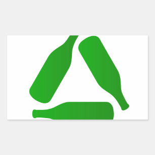 Recycle bottles sticker