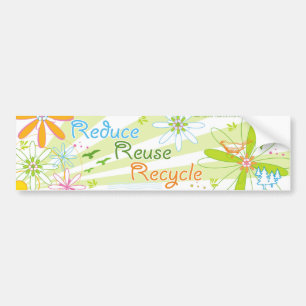 Recycle BUMPER STICKER