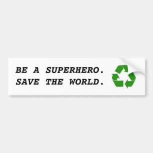 Recycle Bumper Sticker