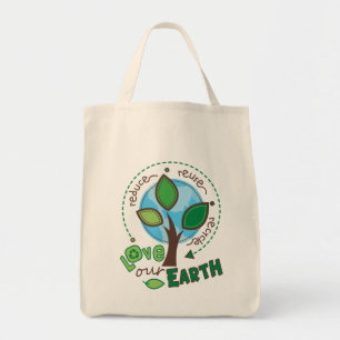 Recycle Earth Grocery Tote
