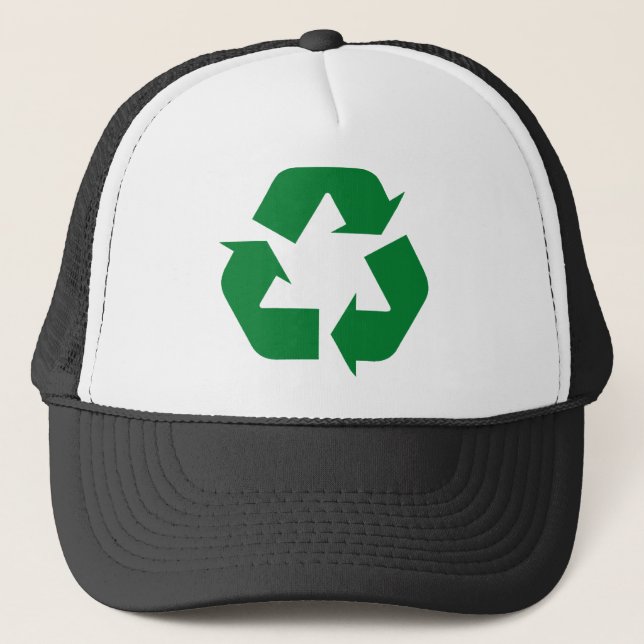 Recycle Ecology Products & Designs! Trucker Hat (Front)