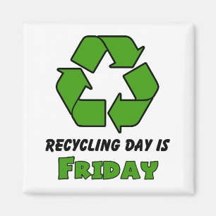 Recycle Friday Magnet