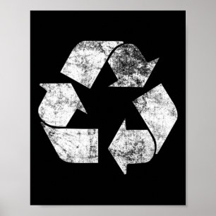 Recycle Logo T Shirt Earth Day Nature Planet Conse Poster