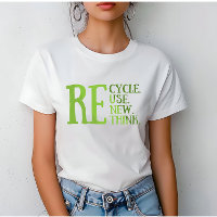 Recycle reduce reuse renew rethink