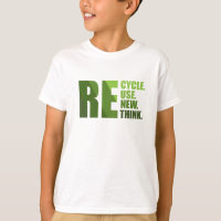 Recycle reduce reuse renew rethink