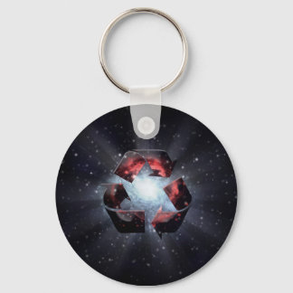 Recycle (space) keychain