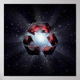 Recycle (space) poster