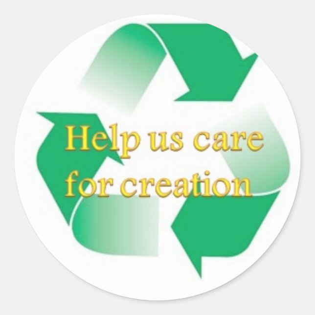 Recycle Sticker (Front)