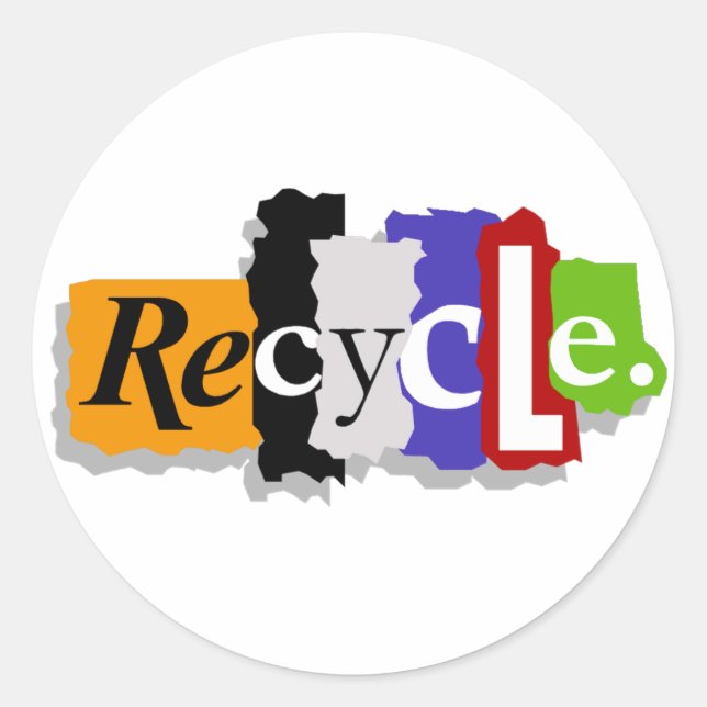 Recycle stickers (Front)