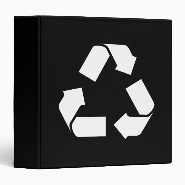 RECYCLE SYMBOL BINDER (Front/Spine)